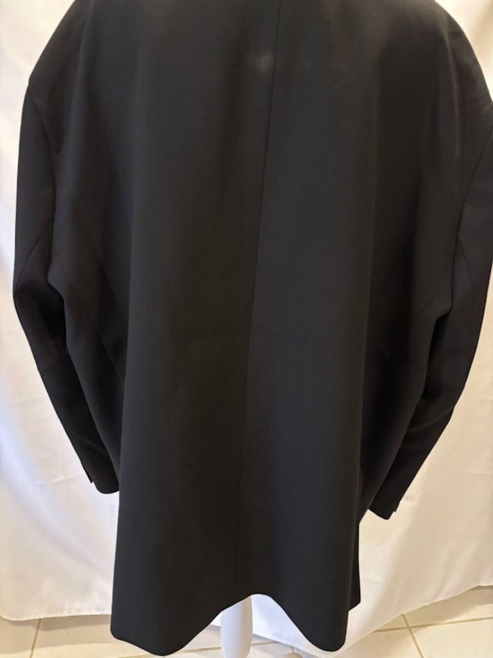 THE FRANKIE SHOP Oversized Boyfriend Black Blazer - Size Large - Picture 13 of 15